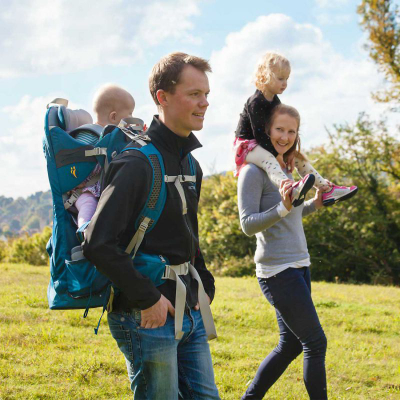Karrige-shpinore për kalamaj LittleLife Freedom S4, e lehtë, ergonomike, blu