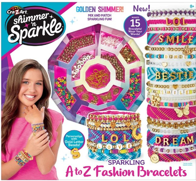 Set byzylykësh Shimmer N Sparkle Fashion Bracelets, për kalamaj 8+, shumëngjyrësh