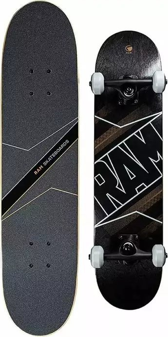 Skateboard RAM Torque Onyx, 7 shtresa, ABEC-7, i zi
