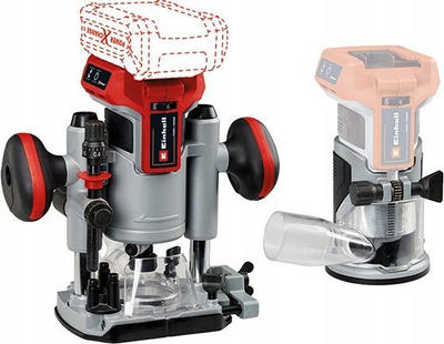 Frezë elektrike Einhell TP-RO 18 Li BL Solo, pa kabllo, brushless, e kuqe