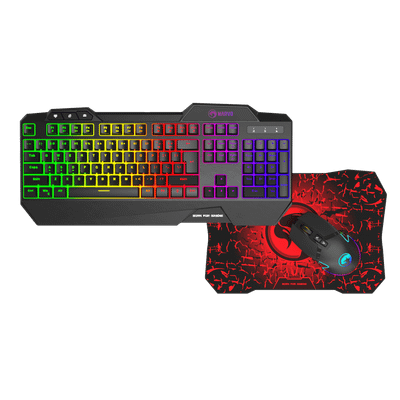 Set - Tastierë, Maus + Mauspad MARVO CM306 EN