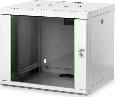 Kabinet muri për rrjet Digitus DN-19 09-U, 19\", 9U, gri