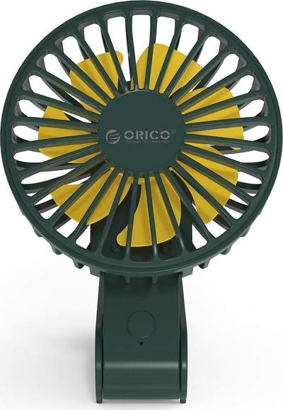 Ventilator portativ i palosshëm Orico GXZ-F833, 2000mAh, USB-C, jeshil i errët