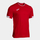Fanellë sportive Joma Toletum VI, material poliester, micro mesh, e kuqe me të bardhë
