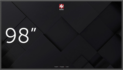 Monitor informativ Avtek DS 98, 98", profesional, i zi