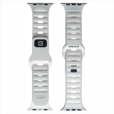 Rrip ore Evelatus Sport Silicone Loop, për Evelatus Watch 42/44/45, silikon, i bardhë