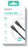 Kabllo Aukey, USB C / USB C, 1.8 m, e zezë