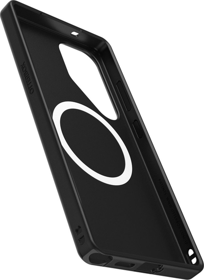 Mbështjellëse Samsung Otterbox Symmetry Magnet për Galaxy S25 Ultra, magnetike, e zezë