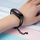 Rrip metalik Hurtel për Xiaomi Mi Band 3 4 5 6, çelik inoks, i zi