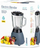 Blender Platinet Velvet, 500W, 1.5 l, i hirtë