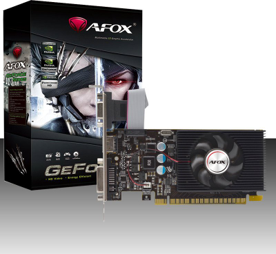 Kartë grafike AFOX AF730-1024D3L7-V1 GeForce GT 730, 1GB GDDR5, 128 bit, e zezë
