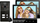 Videoportier Eura VDP-80C5, 2 familjar, 2x LCD 7", kamerë 1080p, i zi
