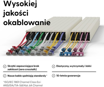 Menaxhues kabllosh me fibër PATCHBOX .one, 30RU, OM4, LC SC