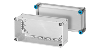 Kuti elektrike Hensel K0100, 300x150x170mm, kapak transparent, IP65