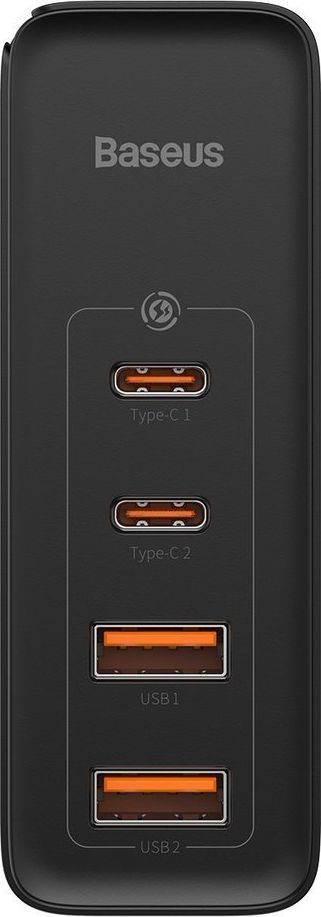 Karikues Baseus GaN2 Pro 2x USB-A 2x USB-C 3 A (BSU2726BLK), 100 W, i zi