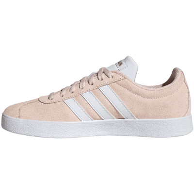 Патики Adidas VL Court 2.0 Suede W H06114, кожа, гумен ѓон, беж