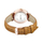 Orë dore Cluse Rose Gold White/Caramel