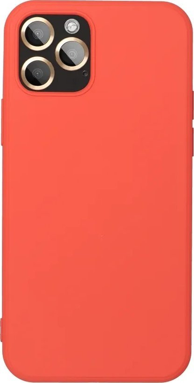 Këllëf silikoni OEM për Xiaomi Redmi Note 12 Pro 5G, i butë, portokalli