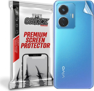 Folie mbrojtëse GrizzGlass për mrapa t’telefonit, për vivo T1 4G V2153, transparente
