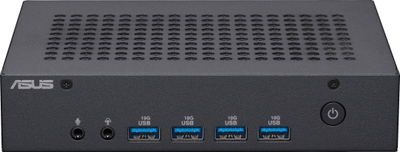 Mini PC ASUS ExpertCenter PN43, Intel N100, 4GB RAM, 128GB SSD, gri e errët