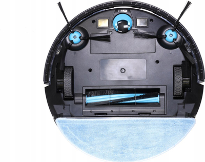 Fshesë robotike Salente L6, navigim lazer 360°, kontroll me aplikacion, e zezë