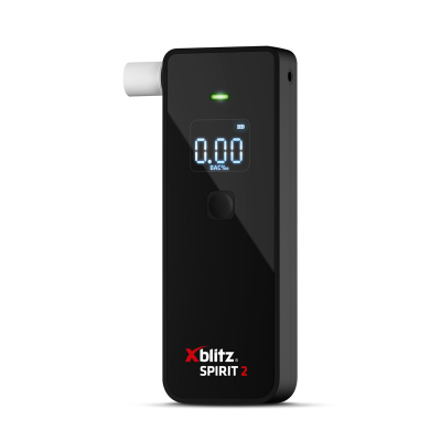 Alkooltest elektronik Xblitz Spirit 2, sensor elektronik, ekran LCD, i zi
