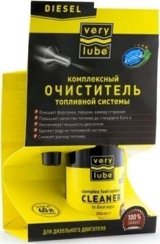 Aditiv karburanti Xado Verylube Fuel System Cleaner Diesel, 250ml, për motor dizel