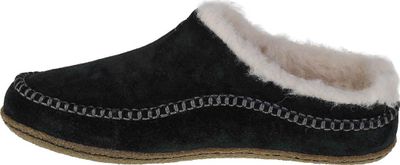 Pantofla Sorel Lanner Ridge M 1923641010, lëkurë suede, shtresë fleece, të zeza