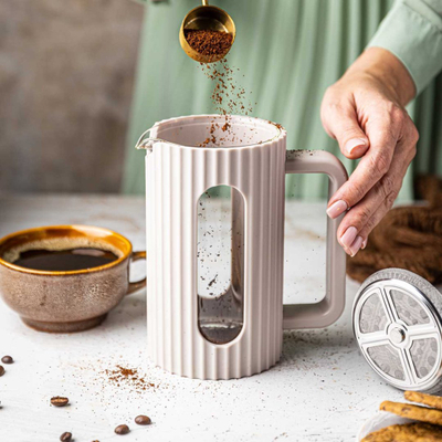 French press Klausberg KB7744, 0.35L, xham, rozë e çelët