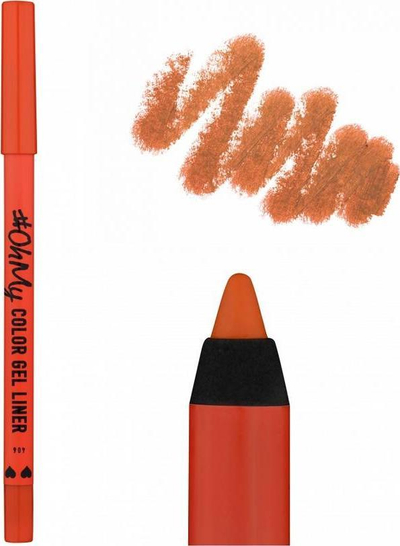 Laps xheli për sy Lamel Ohmy Color Gel Eyeliner 406, 1.4g, ngjyrë intensive