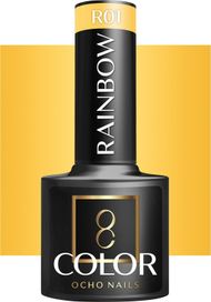 Llak hibrid për thonj Activeshop OCHO NAILS Rainbow R01, 5 g, efekt ylberi