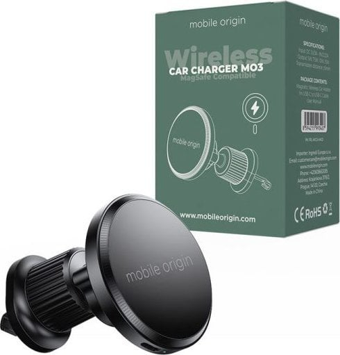 Karikues veture wireless Mobile Origin MO3, 15W, MagSafe, i zi