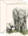 Kartolinë dekorative B6 Elefants, me zarf, letër 200 g/m2