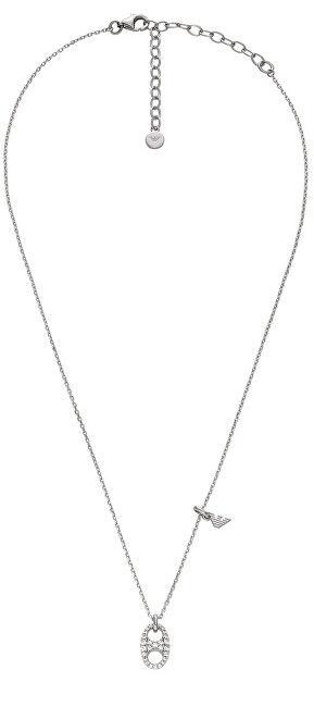 Qafore për femra Emporio Armani, e argjendtë/ trasnaprente