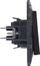 Çelës shkalle Legrand Niloe Step 863506, 10 AX, i zi