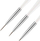 Set furça të holla për Nail Art, 3 copë, dorezë plastike, shumëngjyrëshe