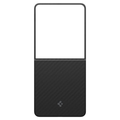 Mbrojtëse telefoni Spigen Air Skin Aramid për Galaxy Z Flip 7, shumë e hollë, shkon me karikim wireless, e zezë