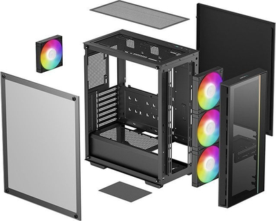 Kasë Deepcool Matrexx 55 V4 C, Midi Tower