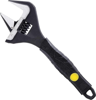Çelës i rregullueshëm Adjustable 8", hapje 38mm, i zi