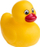 Lodër banje Tullo Bath Toy Duck, rosak pa vrimë, e verdhë