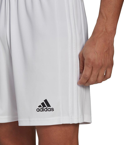 Pantallona të shkurtra futbolli adidas Squadra 21 GN5774, për burra, të bardha