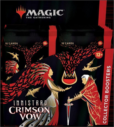 Lojë Magic The Gathering: Innistrad: Crimson Vow - Collector Booster Box, 12 copë