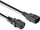 Kabllo rryme Lindy 30332, 3m, IEC 320 C14 në IEC 320 C13, e zezë
