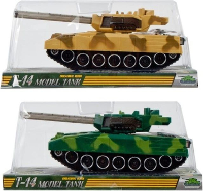 Lodër tank Mega Creative T-14, plastikë, dritë dhe zë, shumëngjyrëshe