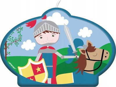 Qiri ditëlindje JAVOLI Knight, për kalamaj, me kalorës, shumëngjyrësh