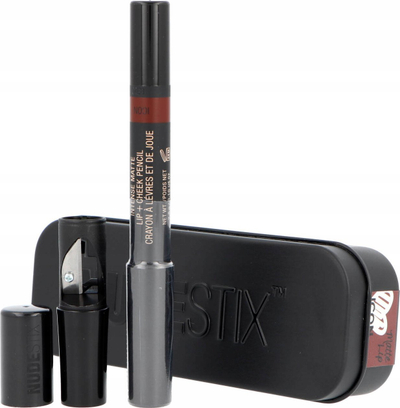 Молив за усни и образи Nudestix Intense Matte Icon, 2 во 1, 2.8g, за жени