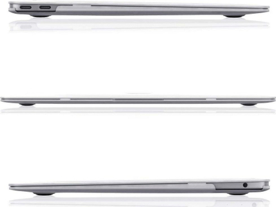 Mbulesë laptopi Tech-Protect SmartShell për MacBook Air 13" 2022, glitter transparente