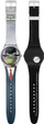 Orë dore për femra SWATCH SUOZ350, e hirtë