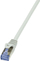 Kabllo rrjeti LogiLink Patchcord CAT7, S/FTP, PIMF, 0.25m, e hirtë