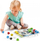 Lodër mozaikë Quercetti Pixel Junior Basic, 40 elemente, shumëngjyrëshe